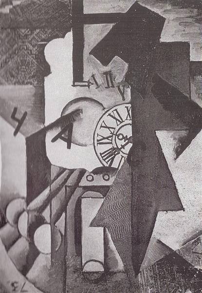 Clock, 1914 - Liubov Popova