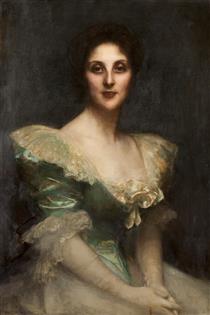 Portrait of Fanny Thérèse Reinach - Pascal Dagnan-Bouveret