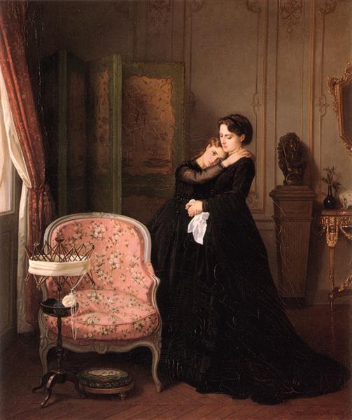 Consolation, 1867 - Auguste Toulmouche