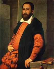 Portrait of Jacopo Foscarini - Giovanni Battista Moroni