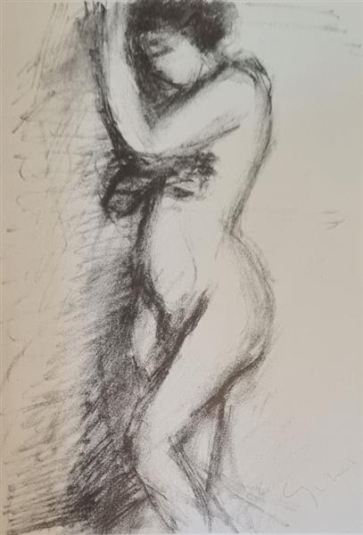 Nude Standing, 1930 - Bela Czobel