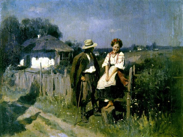 Побачення, 1908 - Nikolaï Pimonenko