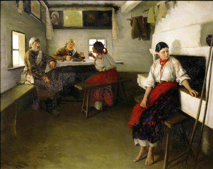 Свати, 1882 - Микола Пимоненко