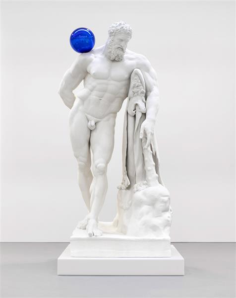Gazing Ball (Farnese Hercules), 2013 - Jeff Koons