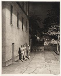 At the Wall - Martin Lewis