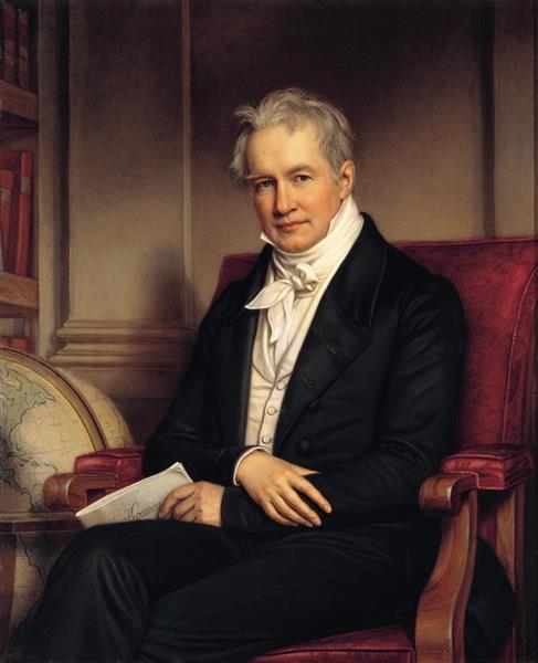Alexander von Humboldt, 1843 - Йозеф Карл Штілер