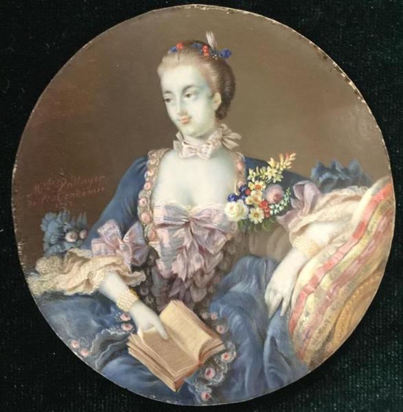Madame De Pompadour, 1771 - Anne Vallayer-Coster