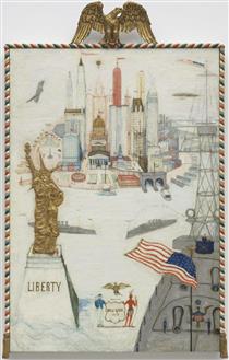 New York/Liberty - Florine Stettheimer