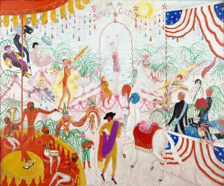 Beauty Contest To the Memory of P.T. Barnum, 1923 - Florine Stettheimer