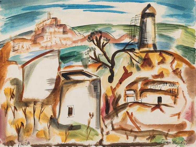 Ibiza, 1933 - Frances Hodgkins