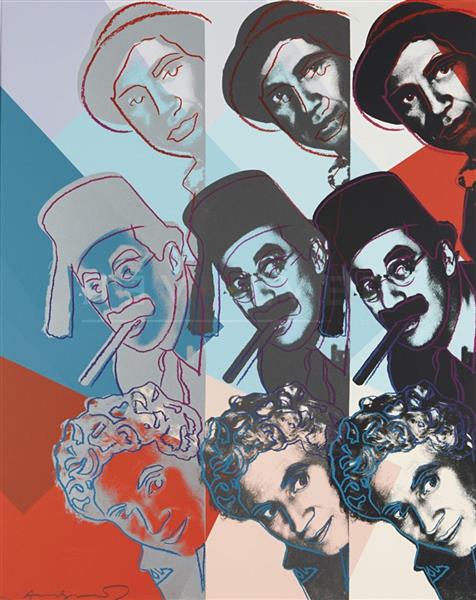 Marx Brothers 232, 1980 - Andy Warhol
