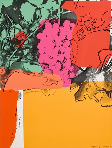 Grapes #1, 1979 - Andy Warhol