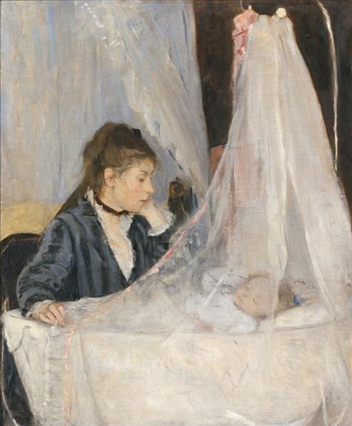 The Cradle, 1872 - Berthe Morisot
