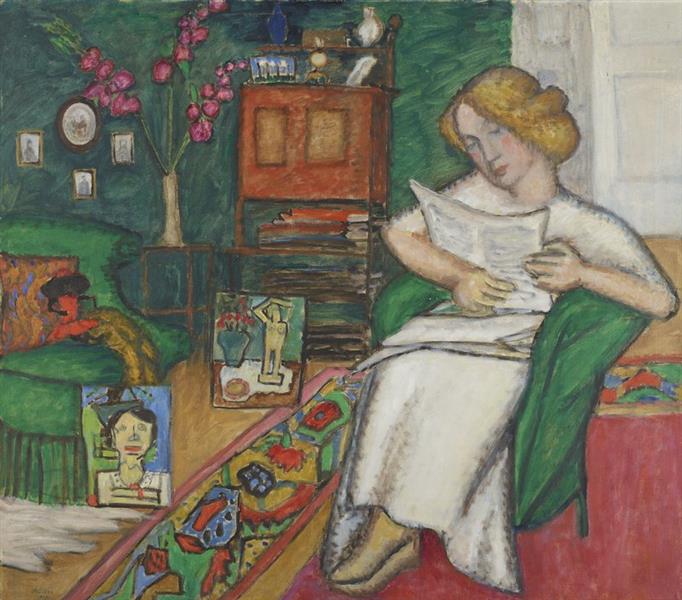 In the Room, 1913 - Gabriele Münter
