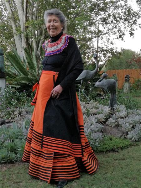 Maureen Quin - in Xhosa Dress 2017 - MAUREEN QUIN