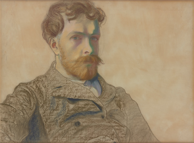 Self-portrait, 1903 - Stanisław Wyspiański