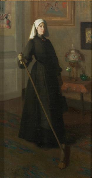 La Femme De Ménage, 1905 - Agnes Goodsir