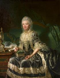 Portrait of Anna Friederike Von Wartensleben - Anna Dorothea Therbusch