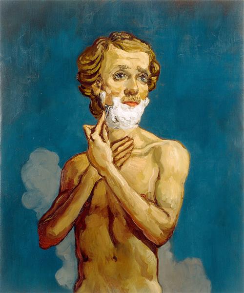 The Shaving Man, 1993 - John Currin