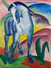 Blue Horse I - Франц Марк