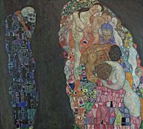 Morte e Vida - Gustav Klimt