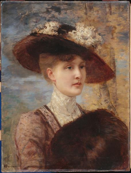 Portrait of Madame de Lorgeril, 1902 - Анри Жерве