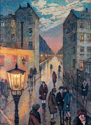 Corner of the Big City, 1929 - Hans Baluschek