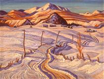 Winter Morning, Charlevoix County - A.Y. Jackson