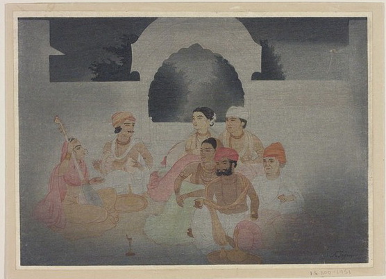 A Moonlight Music Party, 1906 - Abanindranath Tagore