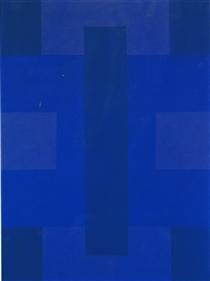 Blue Painting - Ad Reinhardt
