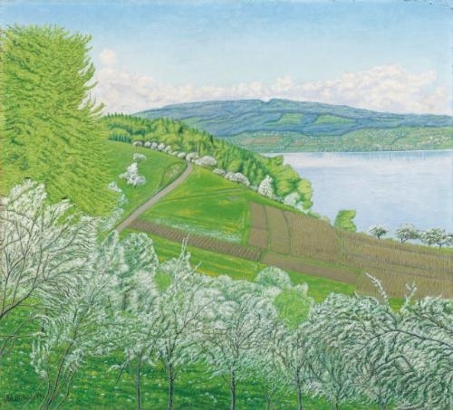 Spring time at Lake Constance, 1932 - Адольф Дітріх