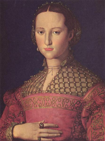 Eleonora da Toledo, 1543 - Аньоло Бронзіно