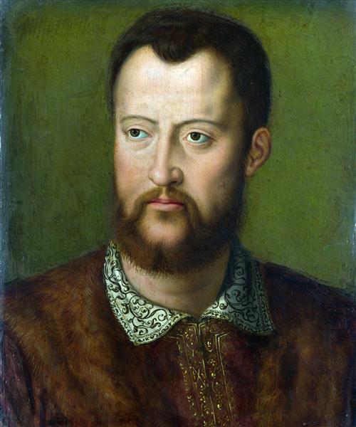Portrait of Cosimo I de' Medici - Аньоло Бронзино