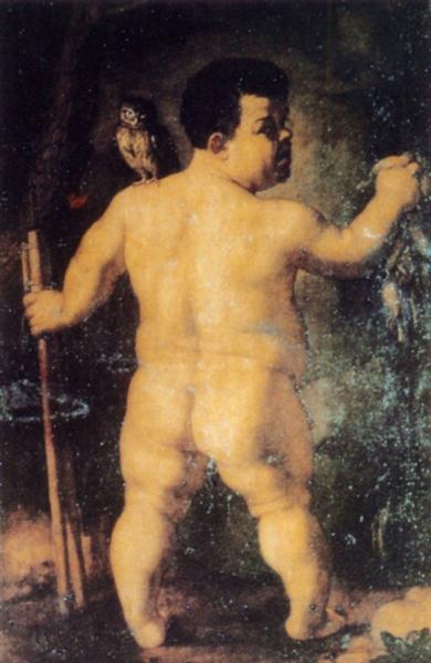 Portrait of Nano Morgante, 1552 - Аньоло Бронзино