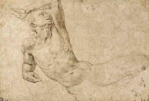 Study for a "Resurrection", c.1552 - Аньоло Бронзино