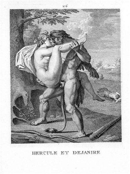 Hercules and Deianira - 阿戈斯蒂诺·卡拉齐