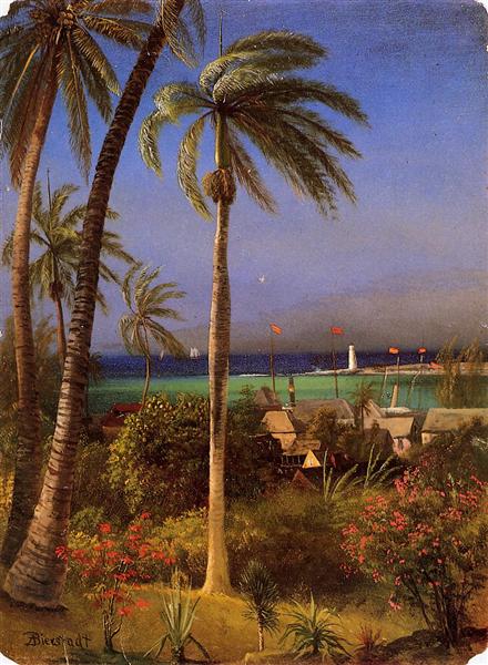 Bahamian View - Альберт Бирштадт