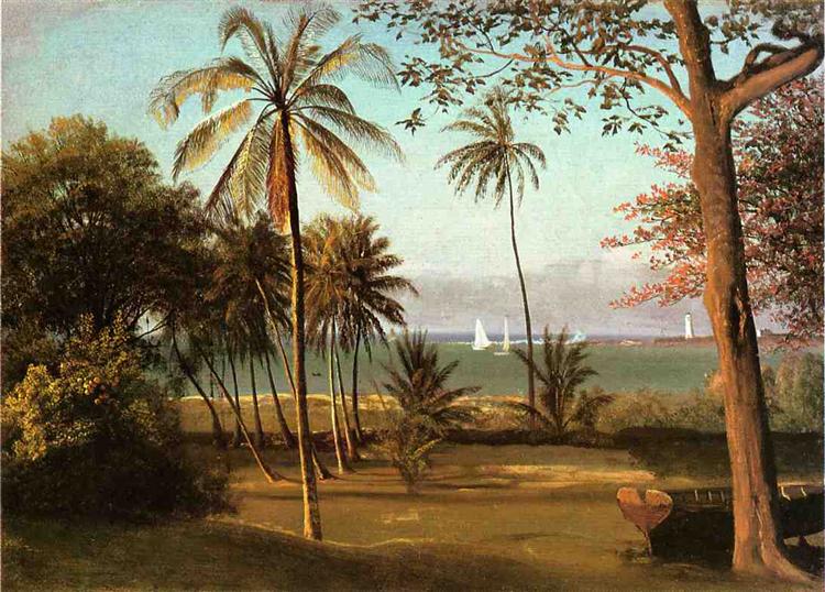 Florida Scene - Albert Bierstadt