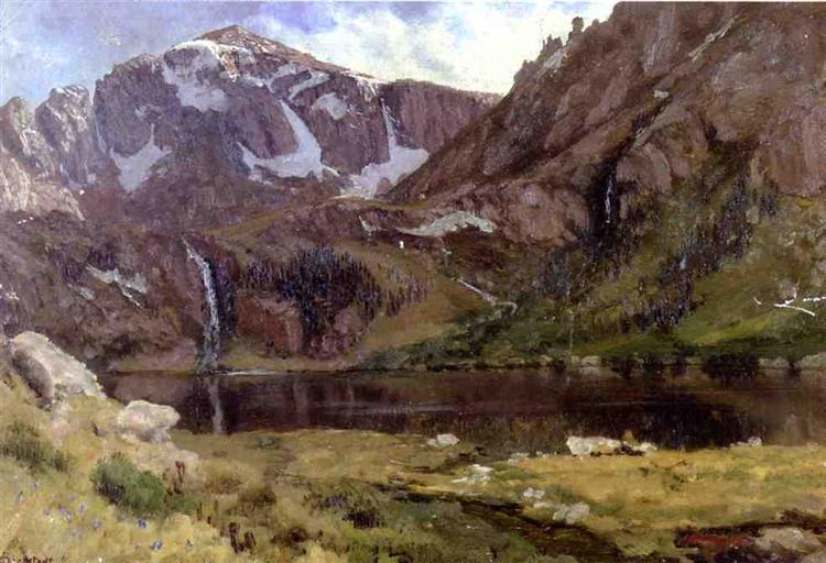 Mountain Lake, 1863 - Albert Bierstadt