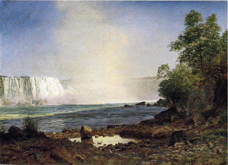 Niagara Falls, c.1869 - Albert Bierstadt