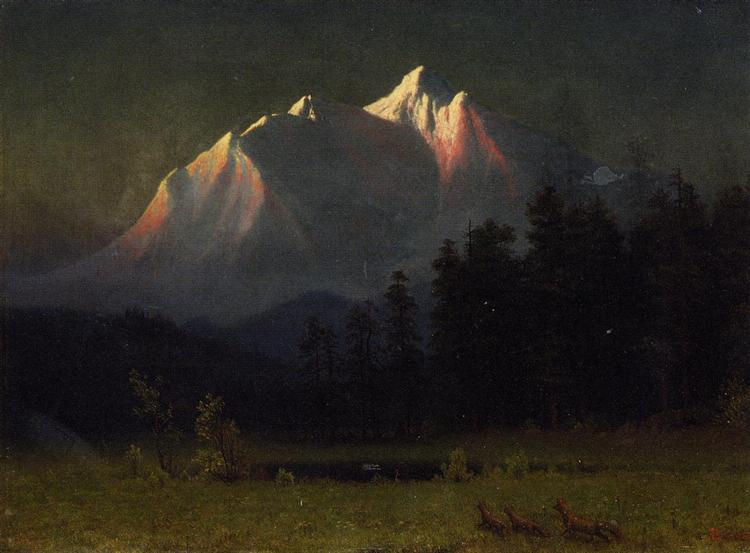 Western Landscape, 1871 - Альберт Бирштадт