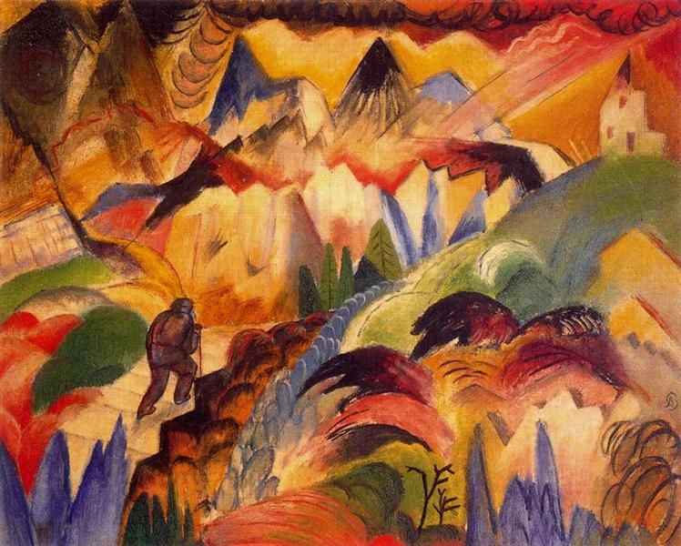 Mountain - Albert Bloch