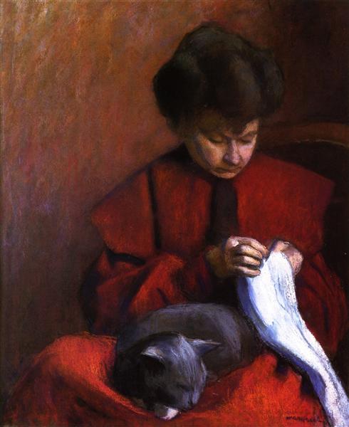 The Artist's Mother, 1906 - Альбер Марке