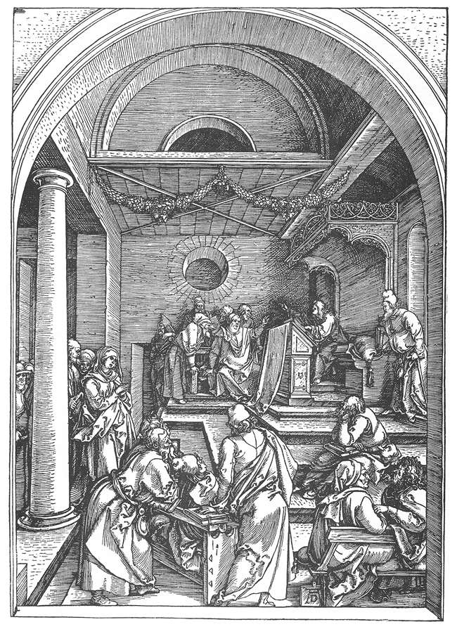 durer presentation in the temple