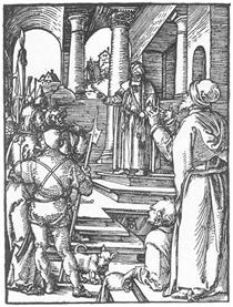 Christ before Pilate - Albrecht Durer