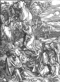 Christ on the Mount of Olives - Albrecht Dürer