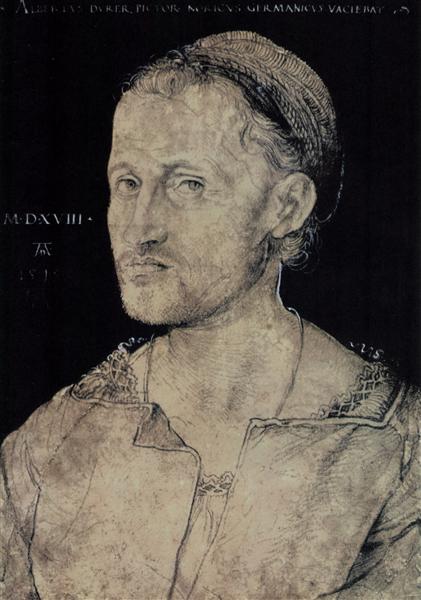 Hans the Elder Portrait Burgkmair, 1518 - Albrecht Dürer