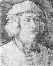 Portrait of a Man (Konrad Peutinger) - Albrecht Dürer
