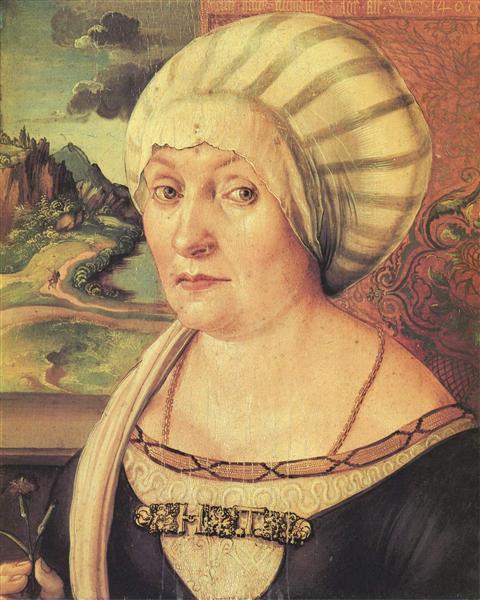 Portrait of Felicitas Tucher, 1499 - Alberto Durero
