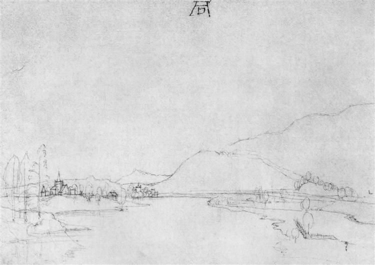 River Landscape - Albrecht Dürer